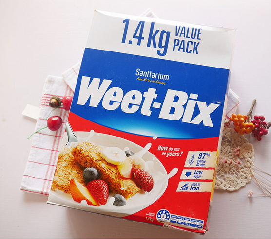Weet-Bix 燕麦片 原味 1.2kg(营养健康低脂)