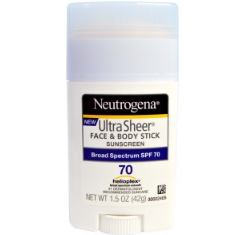 【iherb】Neutrogena, 轻透防晒棒，防晒，SPF 70，1.5 oz (42 g)