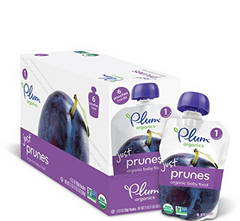 【亚马逊海外购+美亚直邮】Plum Organics 有机西梅婴儿辅食泥 3.5盎司*12包