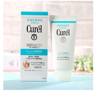 【亚马逊海外购】日本花王Curel珂润保湿卸妆啫喱 130g