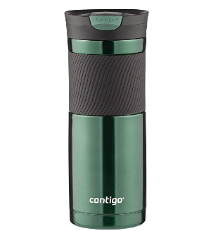 历史新低!#亚马逊海外购#Contigo康迪克 单手开启 不锈钢真空保温杯 600ml