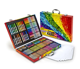 新低!三件0税!#亚马逊海外购#Crayola绘儿乐 创意展现艺术珍藏礼盒