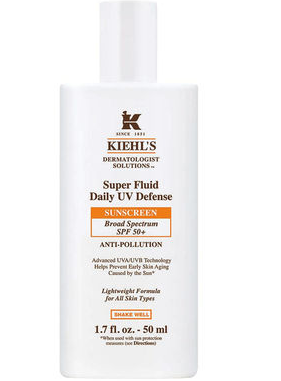 Kiehl's 液体UV防晒 SPF+50  相见恨晚的一款防晒霜