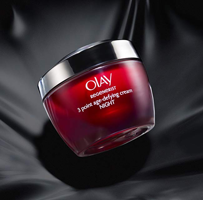 【亚马逊海外购】OLAY玉兰油 新生素颜3点强效抗衰老保湿晚霜 50ml