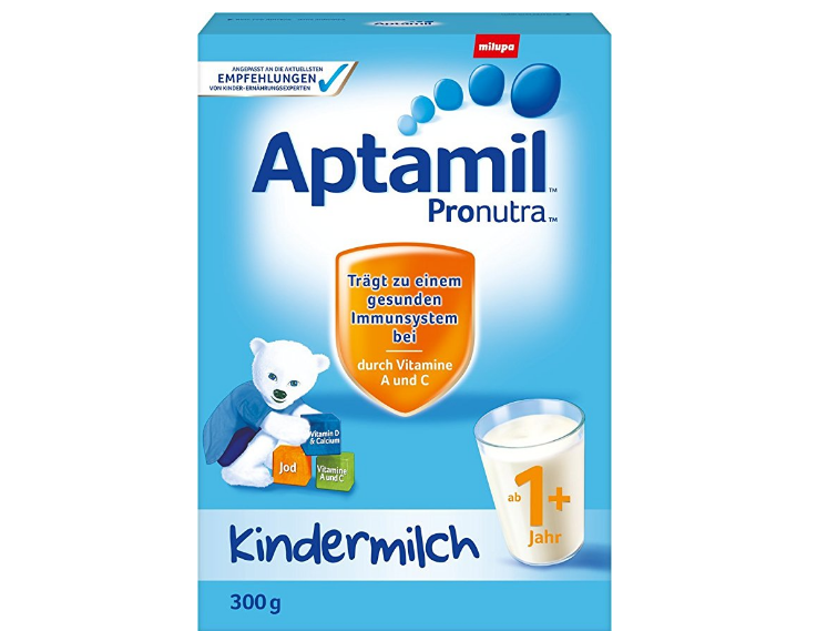 【亚马逊海外购】Aptamil爱他美 幼儿配方奶粉1+ 300g*8盒便携装