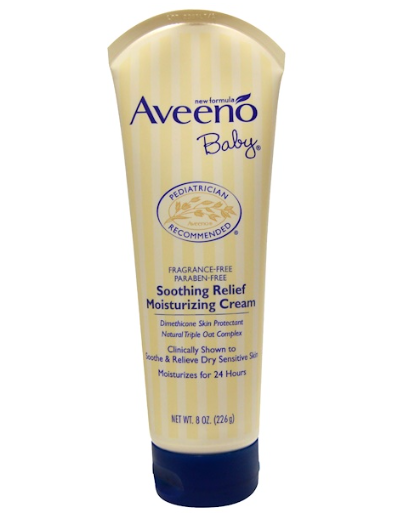 超低价！【iHerb】Aveeno Baby艾维诺 宝宝 天然燕麦配方 舒缓润肤乳霜226g