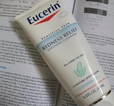【亚马逊海外购】Eucerin 优色林 去红血丝修护洁面乳200ml*3支装