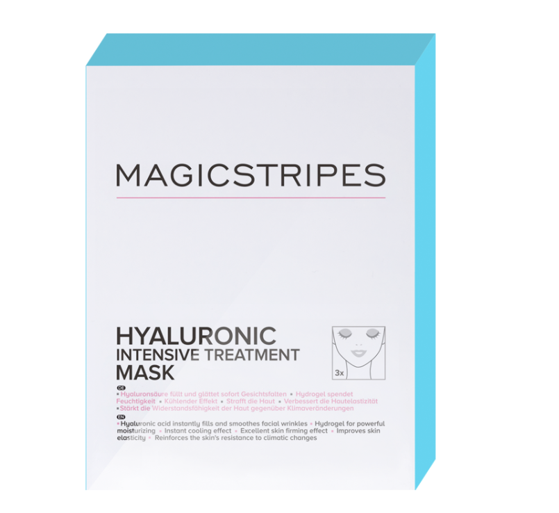 秒杀！【FU中文网】Magicstripes 透明质酸集中补水面膜 三片装