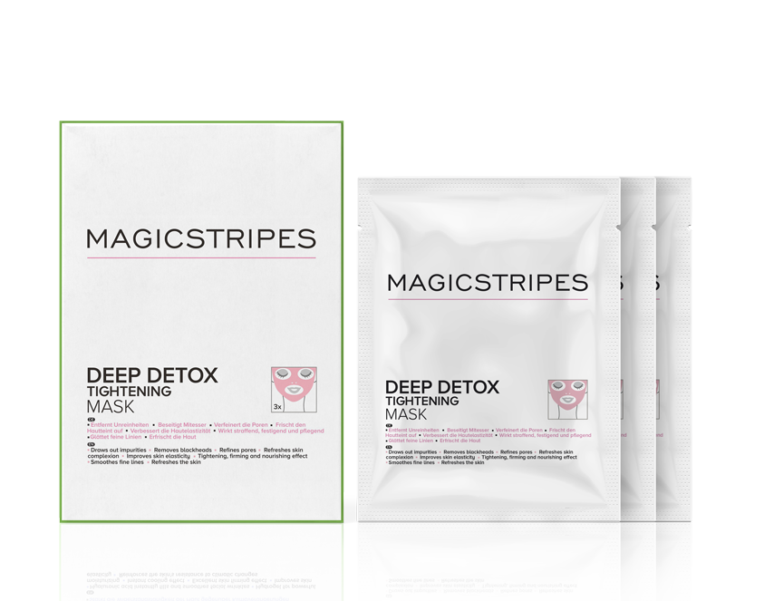 秒杀！【FU中文网】Magicstripes 淡化细纹深层净肤紧致面膜 三片装