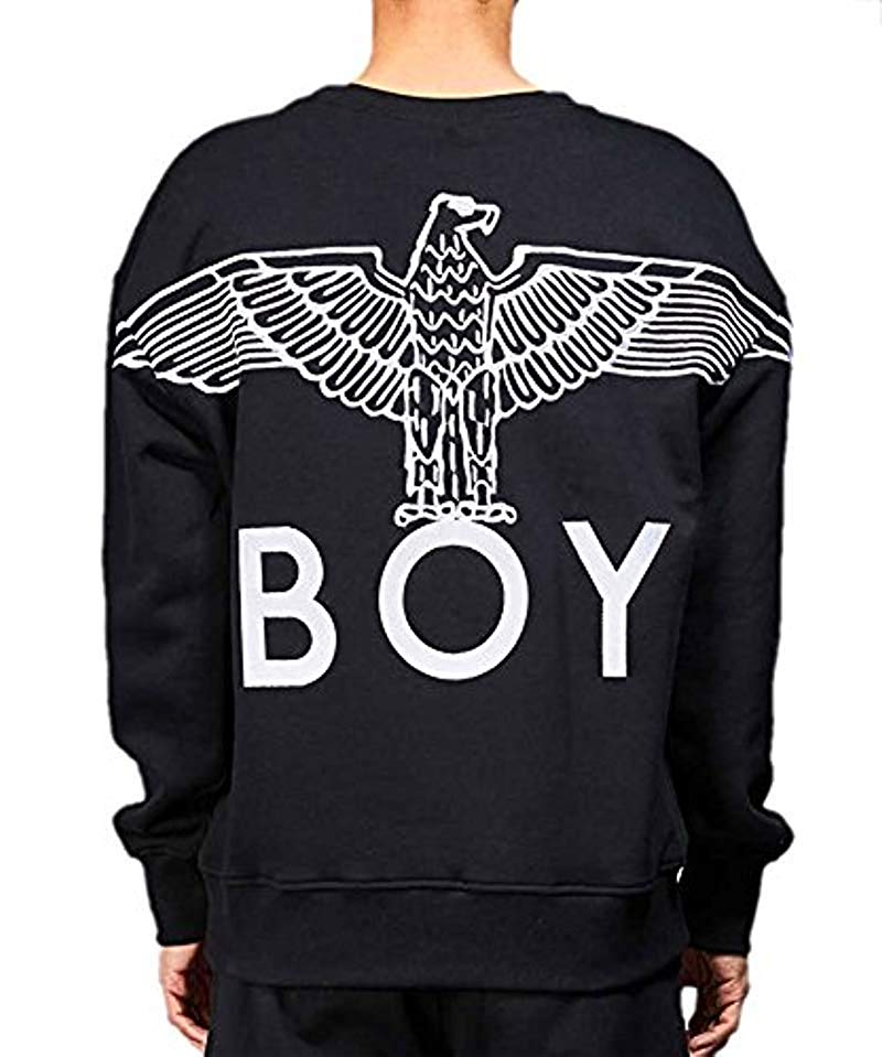 镇店之宝！#亚马逊海外购#明星同款Boy London 伦敦男孩纯棉中性款卫衣