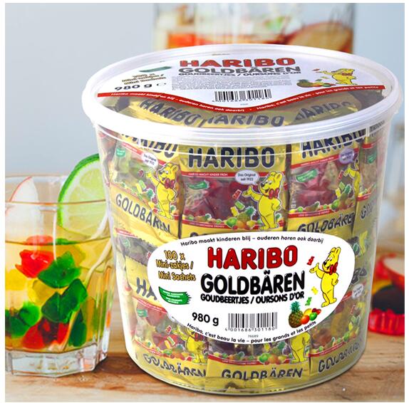 爆款小熊软糖补货啦！#德国直邮#【BA保镖】HARIBO哈瑞宝 迷你小熊软糖 1桶