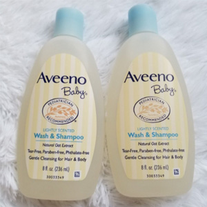 限时！#澳洲直邮#【PO】Aveeno 艾维诺燕麦婴儿专用身体洗发水两用 236ml