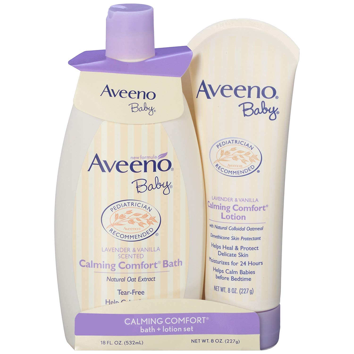 镇店之宝！#亚马逊海外购#Aveeno 艾维诺 婴儿保湿舒缓护肤套装