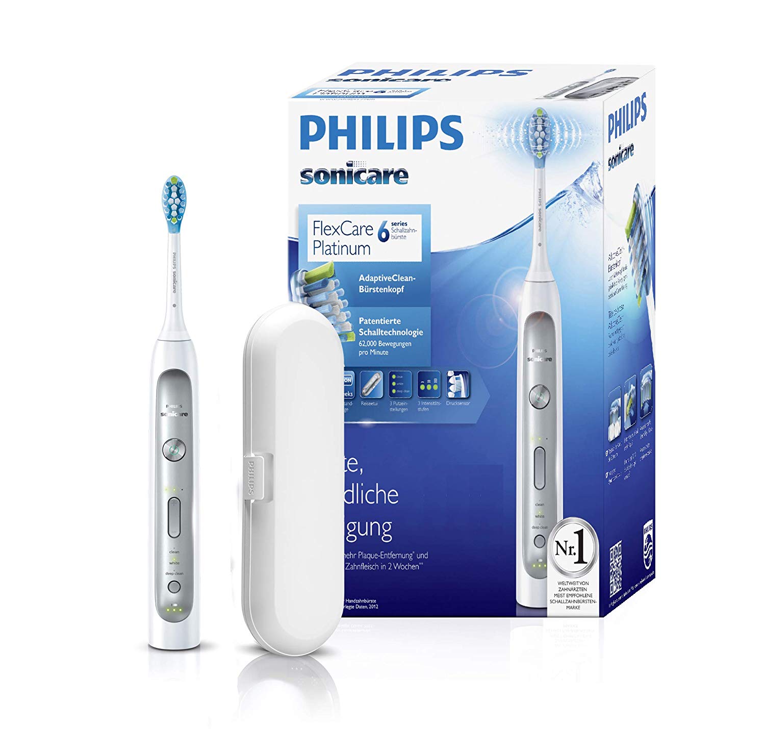 镇店之宝！#亚马逊海外购#Philips飞利浦Sonicare FlexCare 铂金电动牙刷HX9111/20​