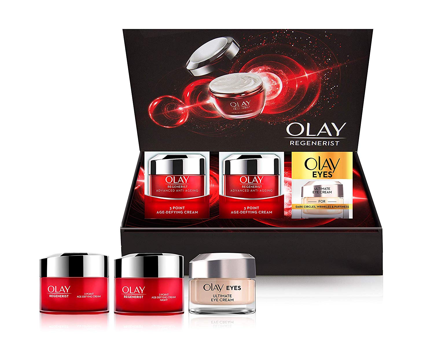 抗衰老必备！#亚马逊海外购#OLAY玉兰油 新生3点塑颜紧致套装