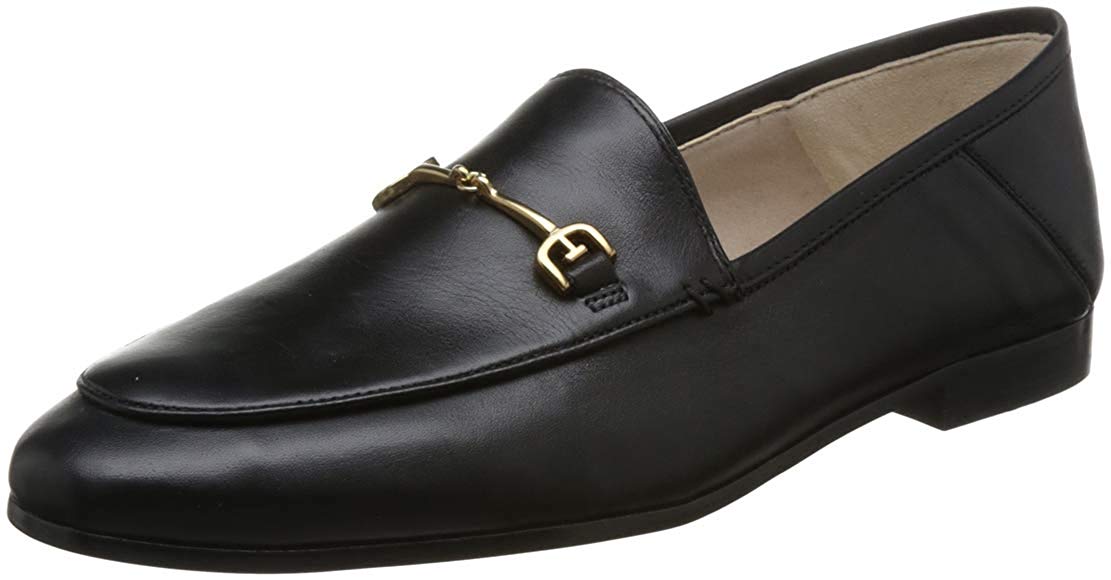 Gucci平代！#亚马逊海外购#Sam Edelman Loraine 黑色乐福鞋
