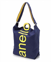 超个性挎包！#亚马逊海外购#Anello 中性 O型提手3 WAY手提包藏青色