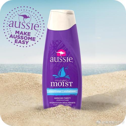 折合￥18.2/瓶！限购一件！Aussie 袋鼠 Mega 柔润滋养保湿洗发水 400ml*6瓶​