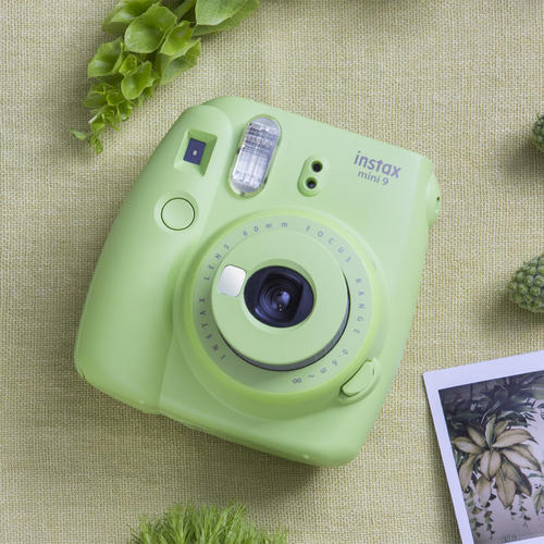 小清新必备拍立得！Fujifilm富士instax mini 9拍立得相机青柠绿​