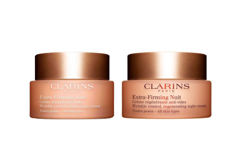 Clarins 娇韵诗焕颜紧致弹簧霜（通用肌肤）日晚霜组合