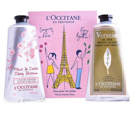 冬季必备护手霜 !!  L'OCCITANE 欧舒丹樱花+马鞭草护手霜套装 2*75ml