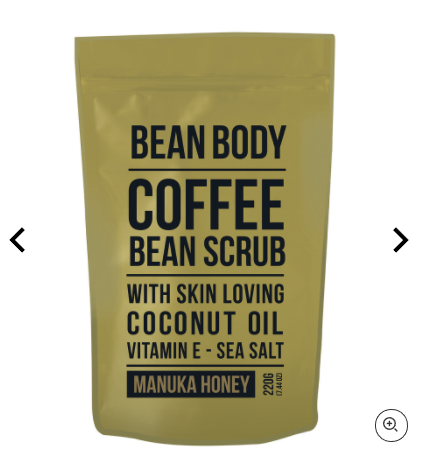 BEAN BODY 咖啡身体磨砂膏 220g 麦卡卢蜂蜜味