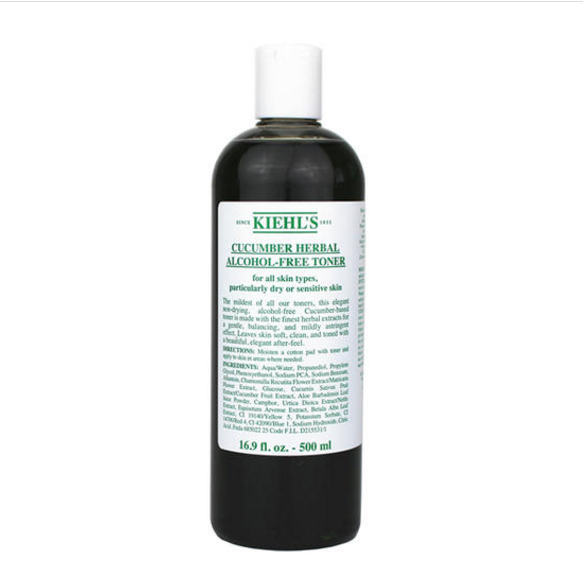 一件包邮包税！Kiehl's 科颜氏 黄瓜爽肤水500ml​