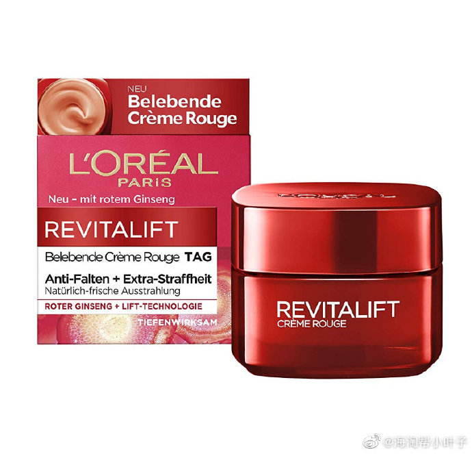 L'Oréal Paris 巴黎欧莱雅 复颜抗皱红参滋润面霜 50ml​