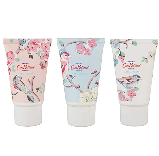 1件包邮！Cath Kidston 花鸟系列护手霜30ml*3个装