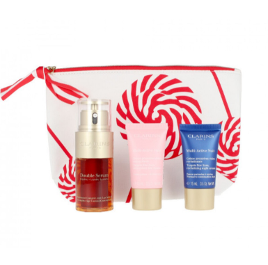 【Beautinow】Clarins娇韵诗 #双萃精华#30ml+多元日霜15ml+晚霜15ml套装