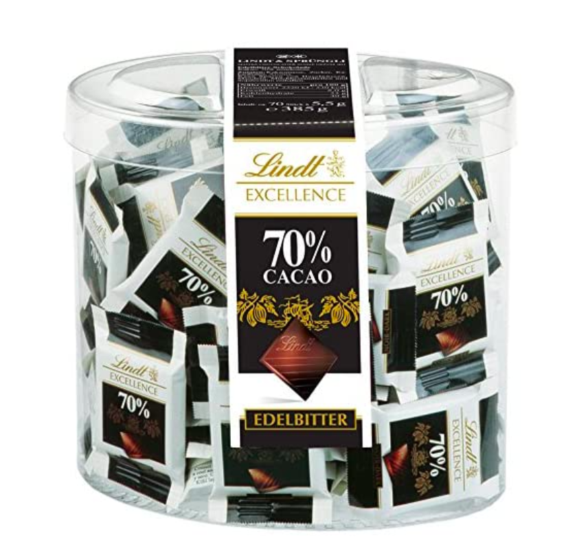 Lindt瑞士莲 Excellence系列 70%巧克力 385g