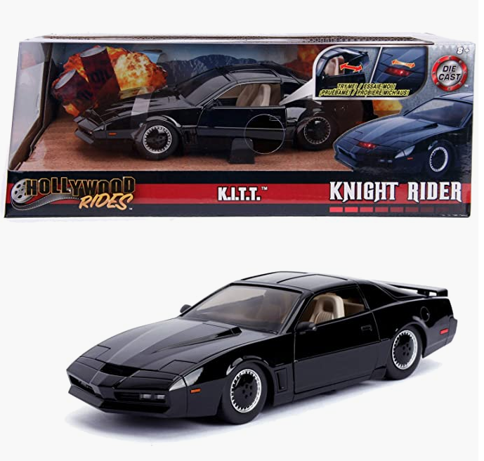 Jada 霹雳游侠 KITT 基特（庞蒂亚克）1:24金属模型 火鸟跑车