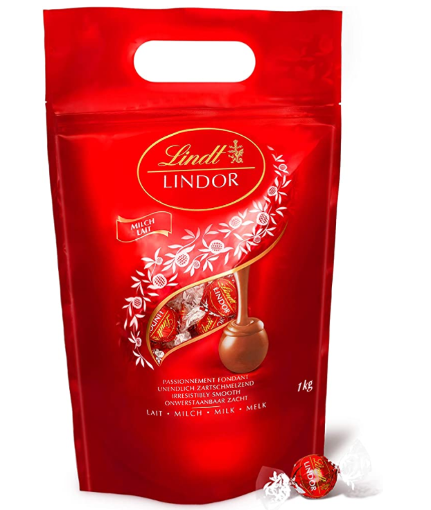 Lindt瑞士莲 Lindor牛奶巧克力球 1kg