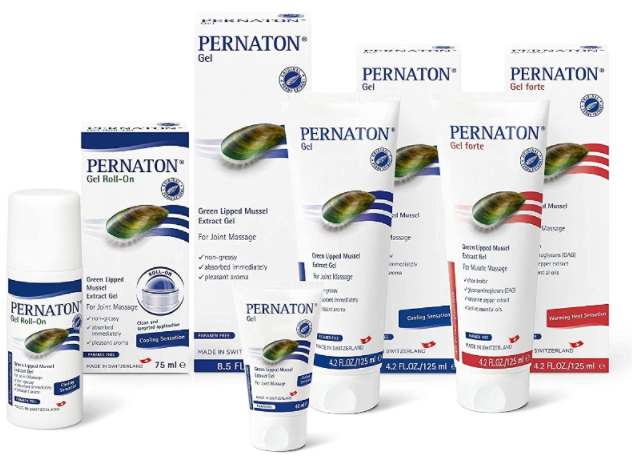 缓解关节疼痛：Pernaton 绿唇贻贝提取物 关节按摩凝胶 125ml