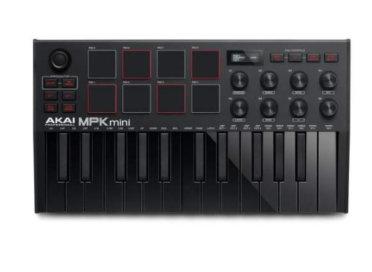 Akai Professional 雅佳 MPK Mini MK3 MIDI音乐键盘控制器 25键