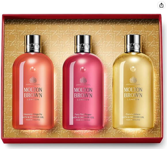 Molton Brown 摩顿·布朗 Floral & Spicy 沐浴露套装 300ml*3瓶